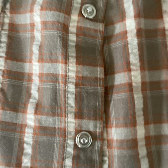 Merrell Men’s Large Plaid Shirt upf 30+ - Picture 7 of 10